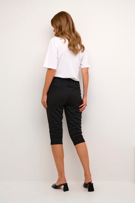 Strickhose Regular fit Black