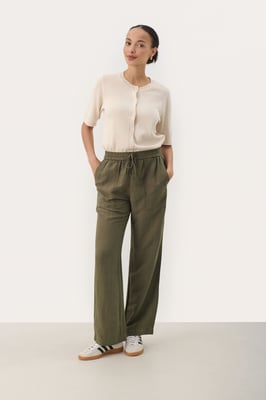 Casual Hose Casual fit Kalamata green