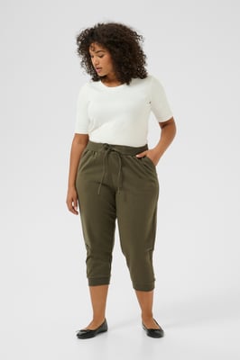 Casual Hose Regular fit Grape Leaf green