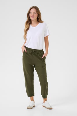 Casual Hose Regular fit Grape Leaf green