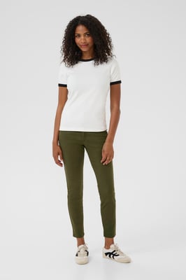 Casual Hose Regular fit Grape Leaf green