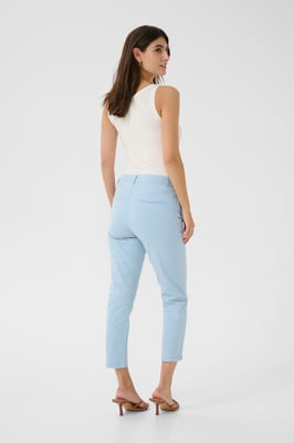 Freizeithose Regelmäßige Passform Kaschmir Blau blue