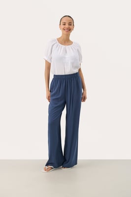 Casual Hose Easy fit Oceana blue