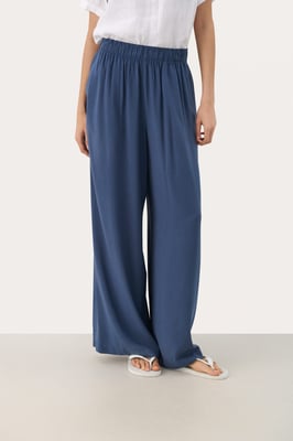 Casual Hose Easy fit Oceana blue