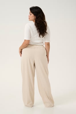Casual Hose Loose fit Feather Gray beige