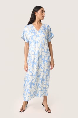 Kleid Gerade Passform Vista Blue Floral Print blue multi
