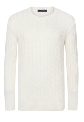 Zopfmuster Pullover Manuel