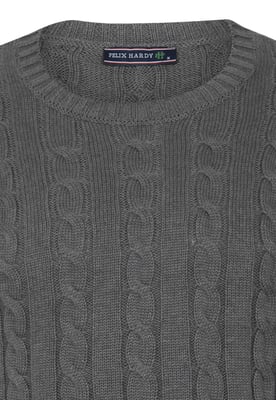 Zopfmuster Pullover Manuel