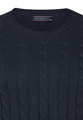 Zopfmuster Pullover Manuel