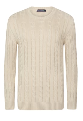 Zopfmuster Pullover Manuel