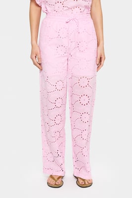 Casual Hose Gerade Passform Sweet Dreams pink
