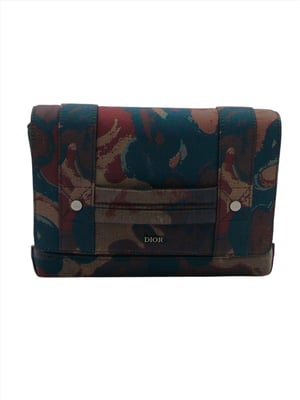 Dior X Peter Doig Braune Umhängetasche – 10er