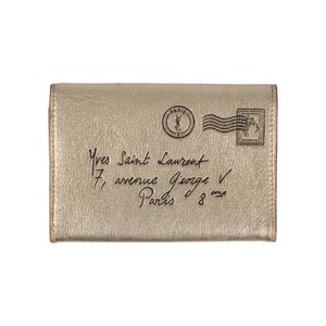 Yves Saint Laurent Kartenetui aus Leder – 2000er