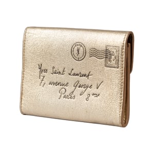 Yves Saint Laurent Kartenetui aus Leder – 2000er