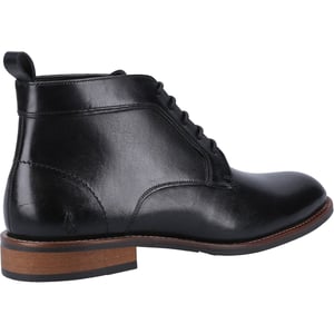 Hush Puppies Declan Schnürleder Herrenstiefel Schwarz