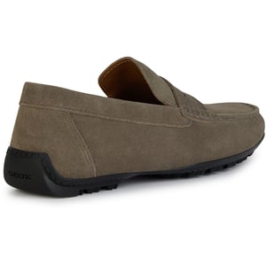 Geox U KOSMOPOLIS + GRIP Leder Herren Taupe Slipper