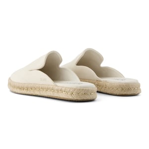 TOMS Santiago Mule Leder Damen Mules in Hellbeige