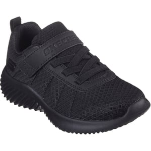 Skechers Bounder Baronik Textil schwarze Sportschuhe