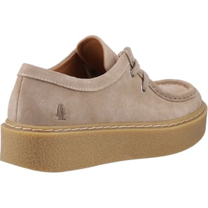 Hush Puppies Bridie Wildleder Damenschuhe Mokassins in Taupe