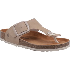 Hush Puppies Billie Wildleder Damen Sandalen in Taupe