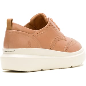 Hush Puppies Joy Leder Damen Hellbraune Brogues Schuhe