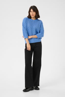 Strickpullover Loose fit blue