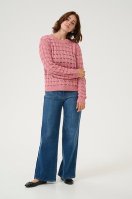 Strickpullover Regular fit rose