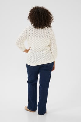 Strickpullover Regular fit white