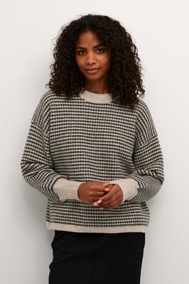 Strickpullover Loose fit cream