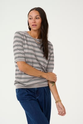 Strickpullover Regular fit light grey