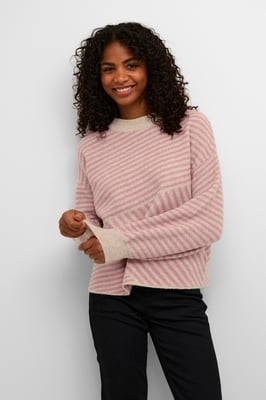 Strickpullover Baggy fit cream