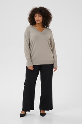 Strickpullover Regular fit light grey