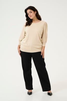 Strickpullover Regular fit cream