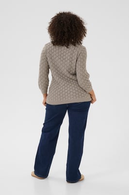 Strickpullover Regular fit light grey