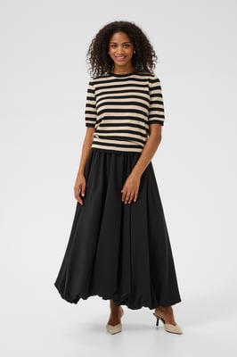 Strickpullover Regular fit black offwhite
