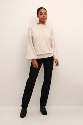 Strickpullover Normaler Schnitt sand