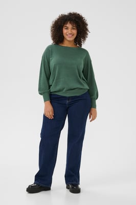 Strickpullover Loose fit green
