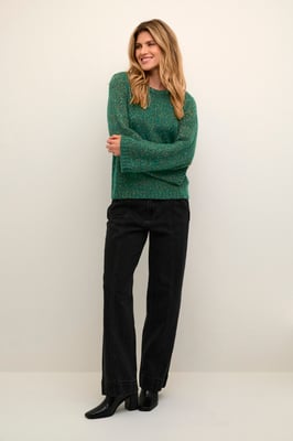 Strickpullover Regular fit green