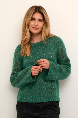 Strickpullover Regular fit green