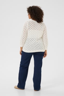 Strickpullover Regular fit white