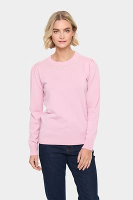 Strickpullover Reguläre Passform pink