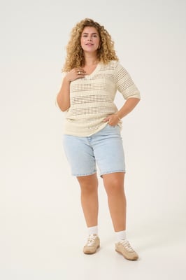 Strickpullover Loose fit white