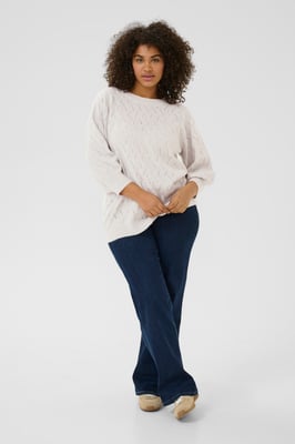 Strickpullover Regular fit light grey