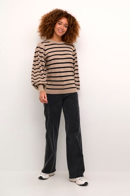 Strickpullover Regular Fit cream