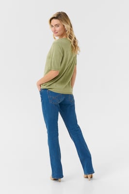 Strickpullover Straight fit green