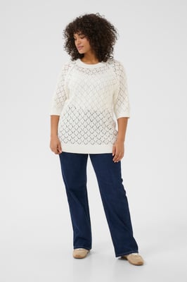 Strickpullover Loose fit white