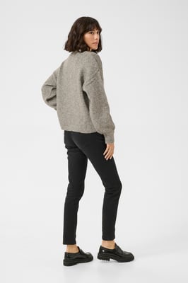 Strickpullover Loose fit light grey