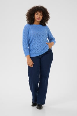 Strickpullover Regular fit blue