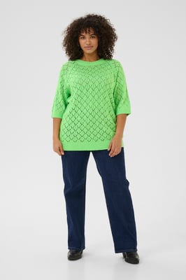 Strickpullover Loose fit light green