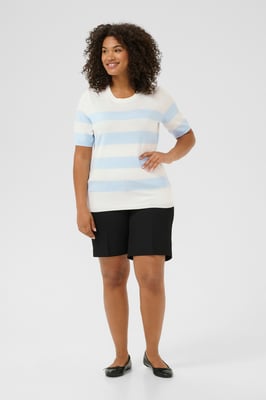Strickpullover Regular fit blue white